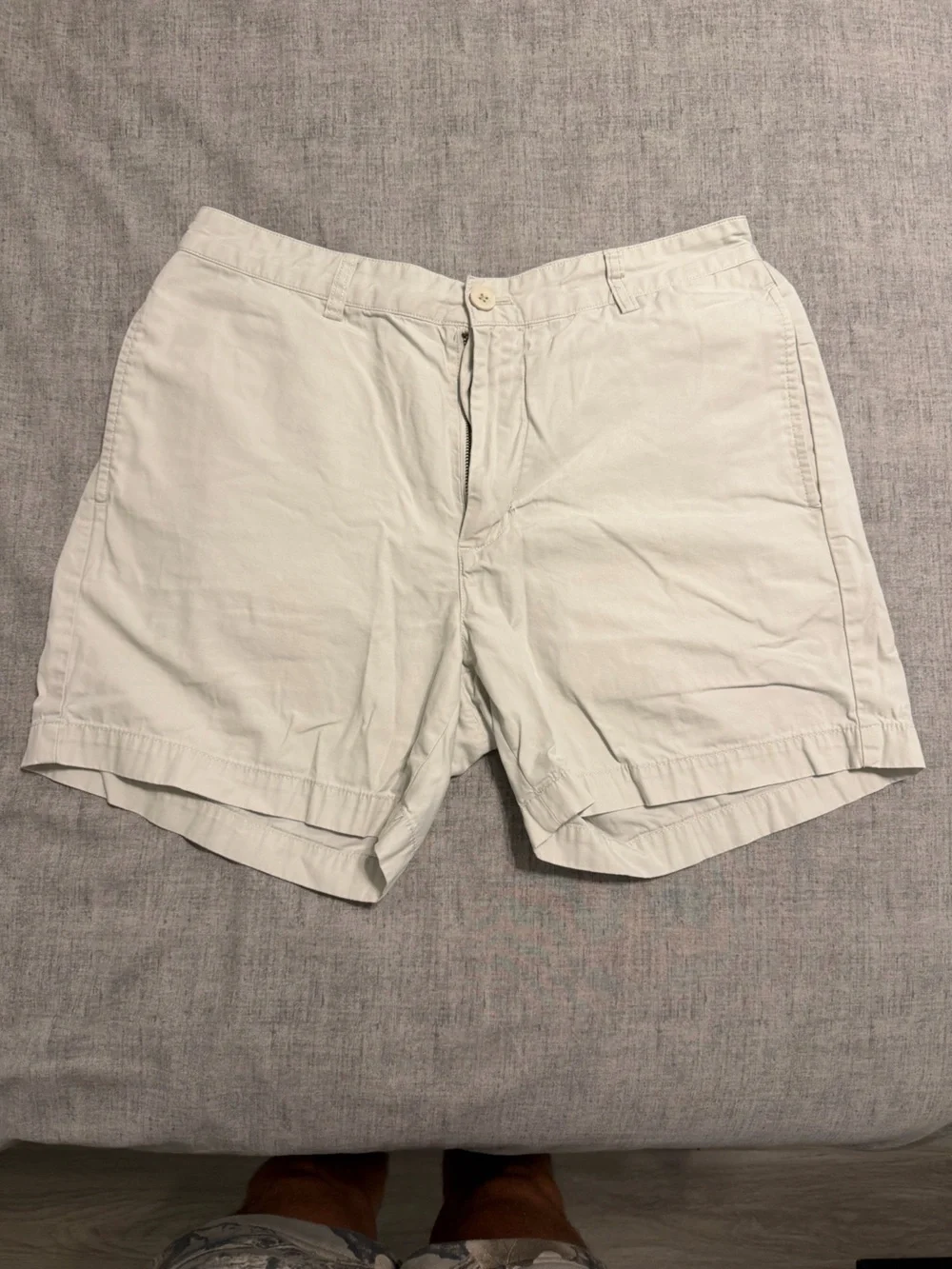 Men’s Cream Casual  Shorts